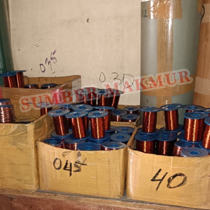 kawat tembaga email 0.45 copper wire kawat gulung dinamo tembaga 1 kg