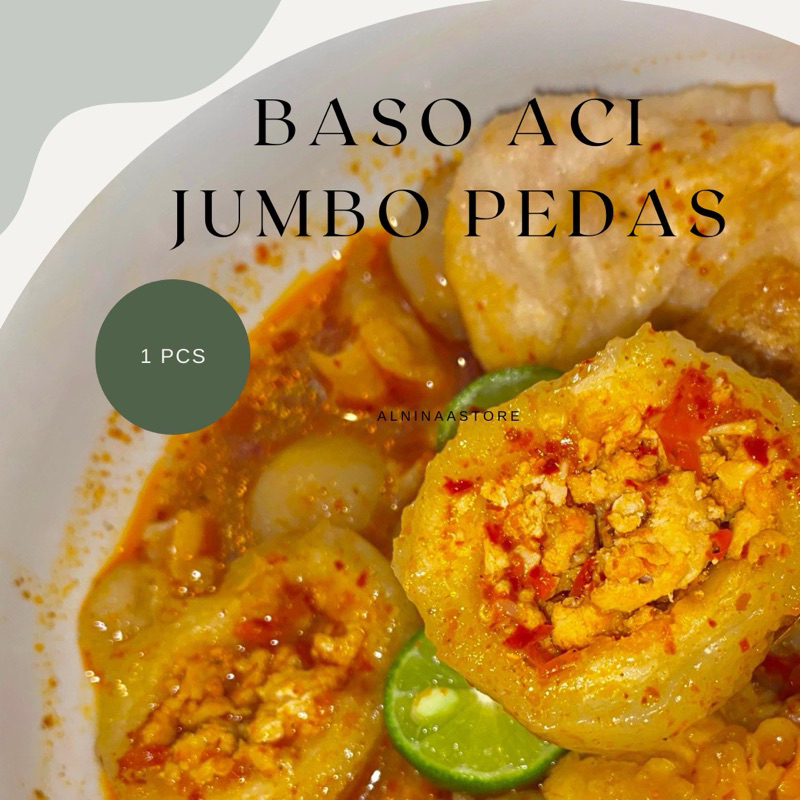 

Baso aci jumbo pedas 1 pcs