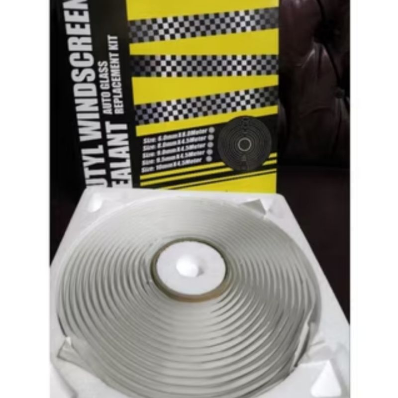 Lem retrofit perekat mika kaca lampu headlamp orgavyl butyl snake glue sealant warna abu-abu grey