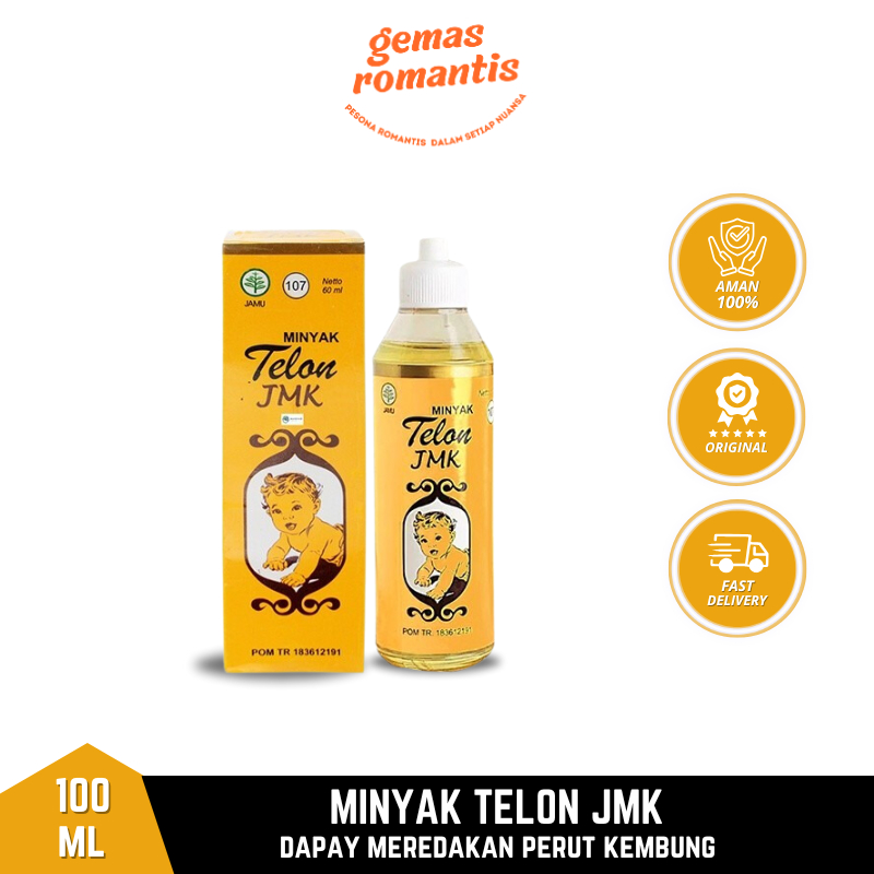 Minyak Telon Bayi JMK  Nyonya Meneer - ORIGINAL / ASLI 1000% BISA BAYAR DITEMPAT(COD)