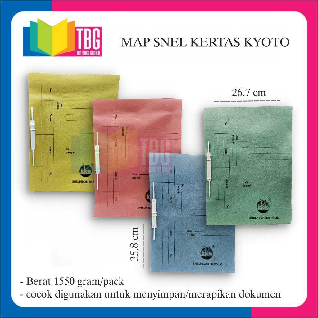 

1 PACK (50 LEMBAR) MAP SNEL KERTAS KYOTO MAP DOKUMEN / MAP KERTAS KYOTO