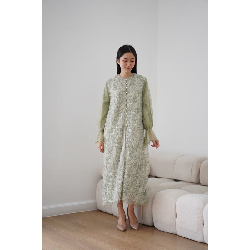 SORELLINA/DARA DRESS/ sudah satu set(inner dan outer)