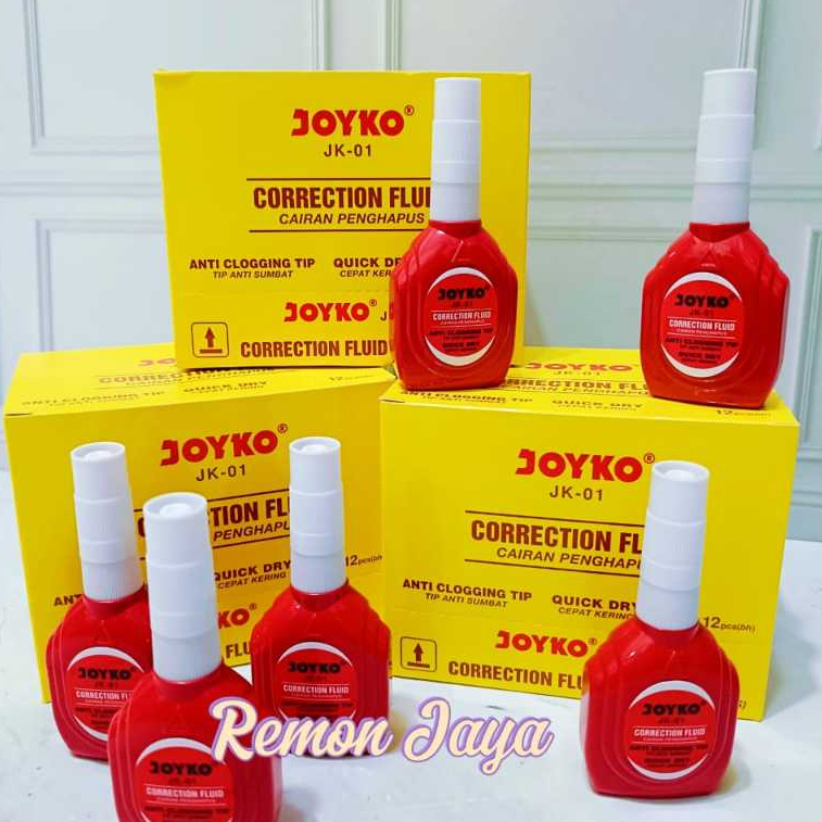 

TIP EX JOYKO / TIP EX CAIR JOYKO JK-01- (1 PAK ISI 12 PCS )