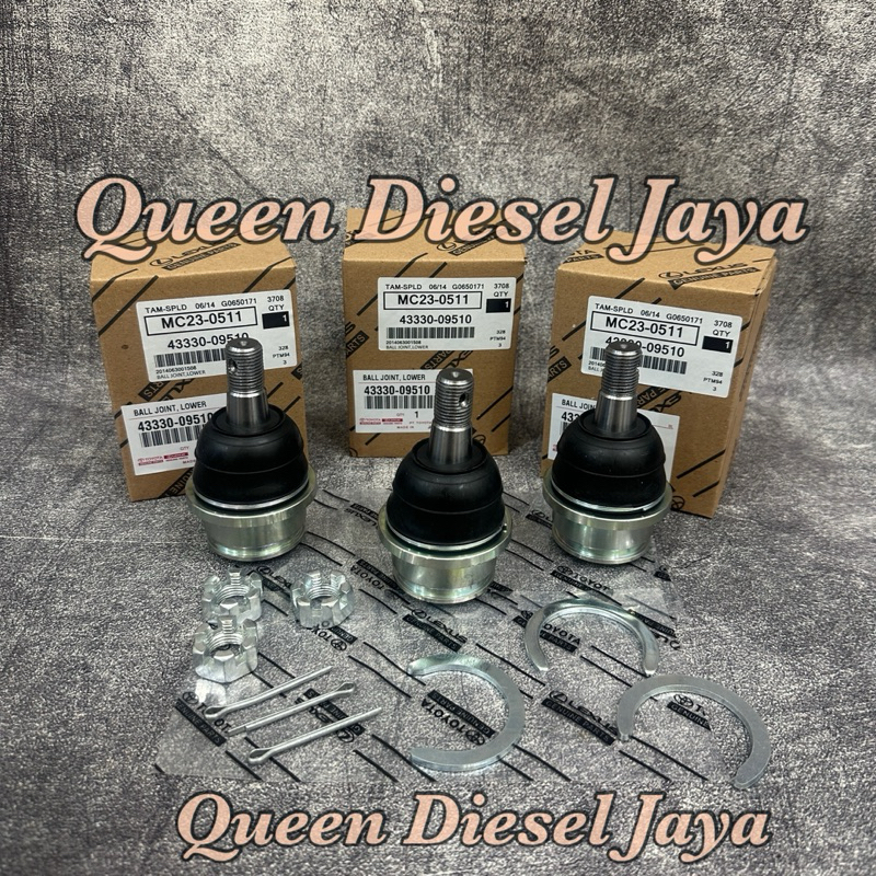 Joint Lower / Ball Joint Low / Ball Joint Bawah Toyota Fortuner / Hilux / Innova Lama Reborn Ventune
