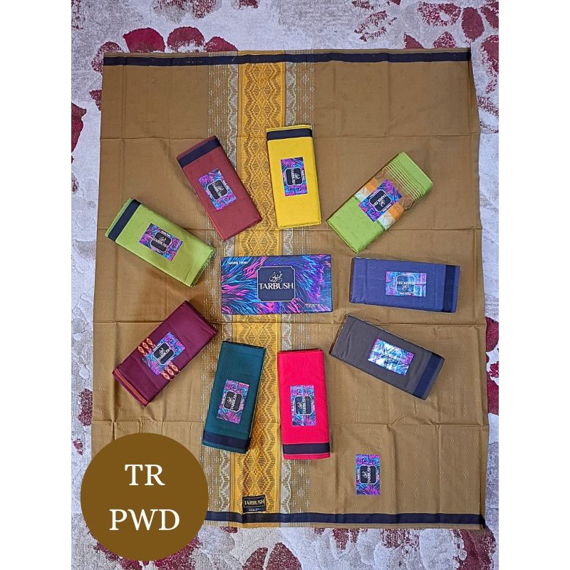 Sarung Tarbush Ukhuwah Polos Kembang