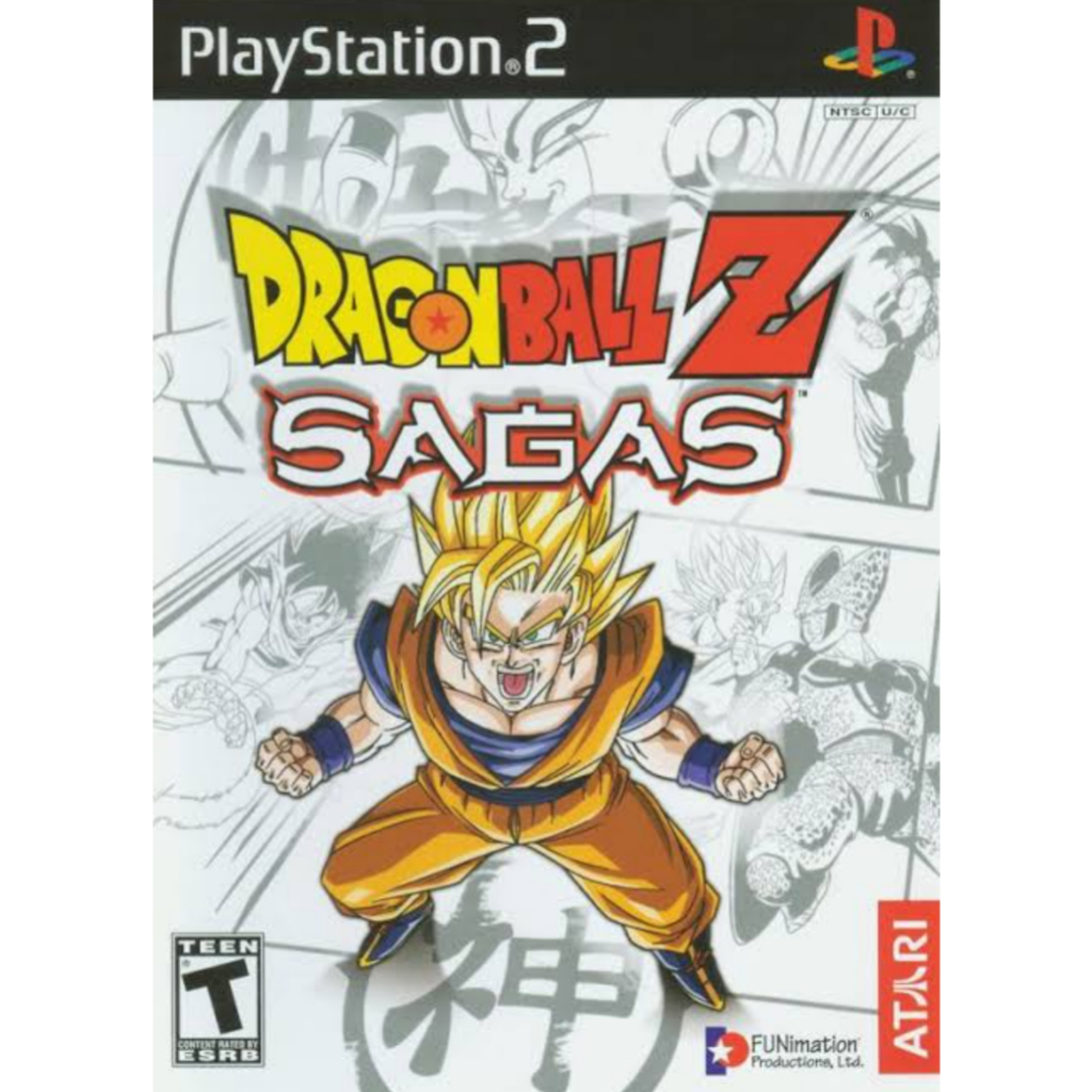 KASET CD DVD GAME PS2 : DRAGON BALL Z SAGAS