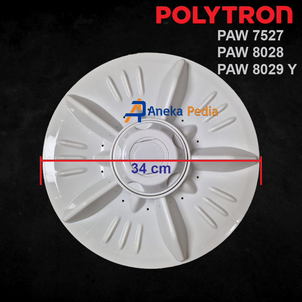 PULSATOR POLYTRON  PAW7527 PAW8028 PAW8029 Y Pulisator Politron Mesin Cuci Zeromatic 1 Tabung Baling