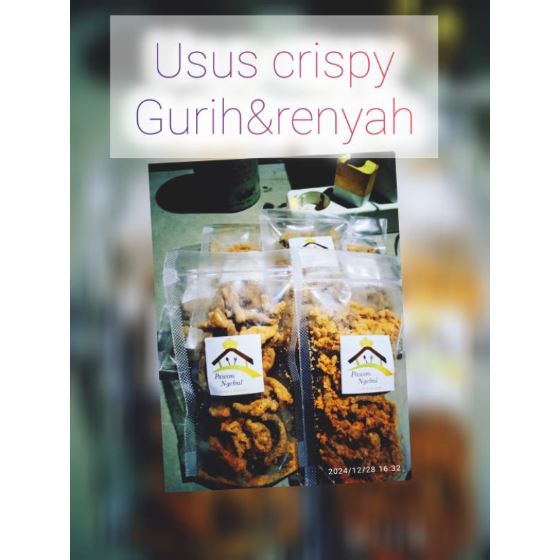 

Keripik usus pedas balado 100gram