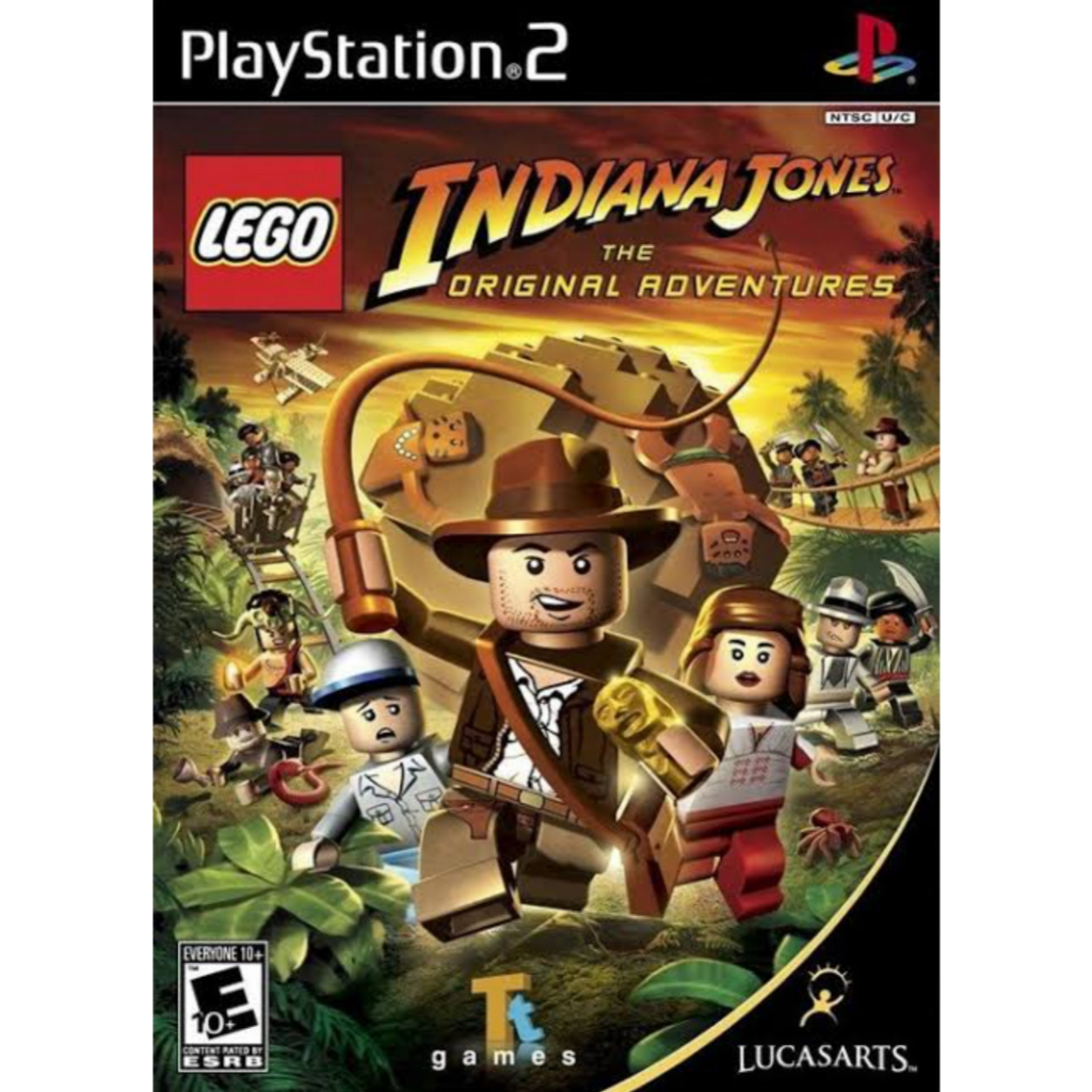 KASET CD DVD GAME PS2 : LEGO INDIANA JONES