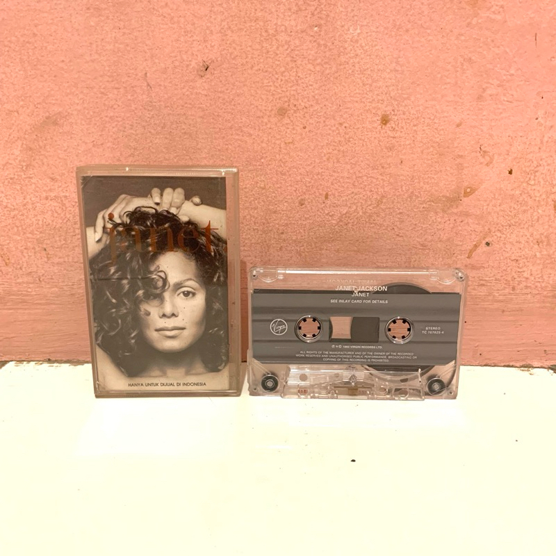 Kaset Pita Pop Jazz Janet Jackson - Janet