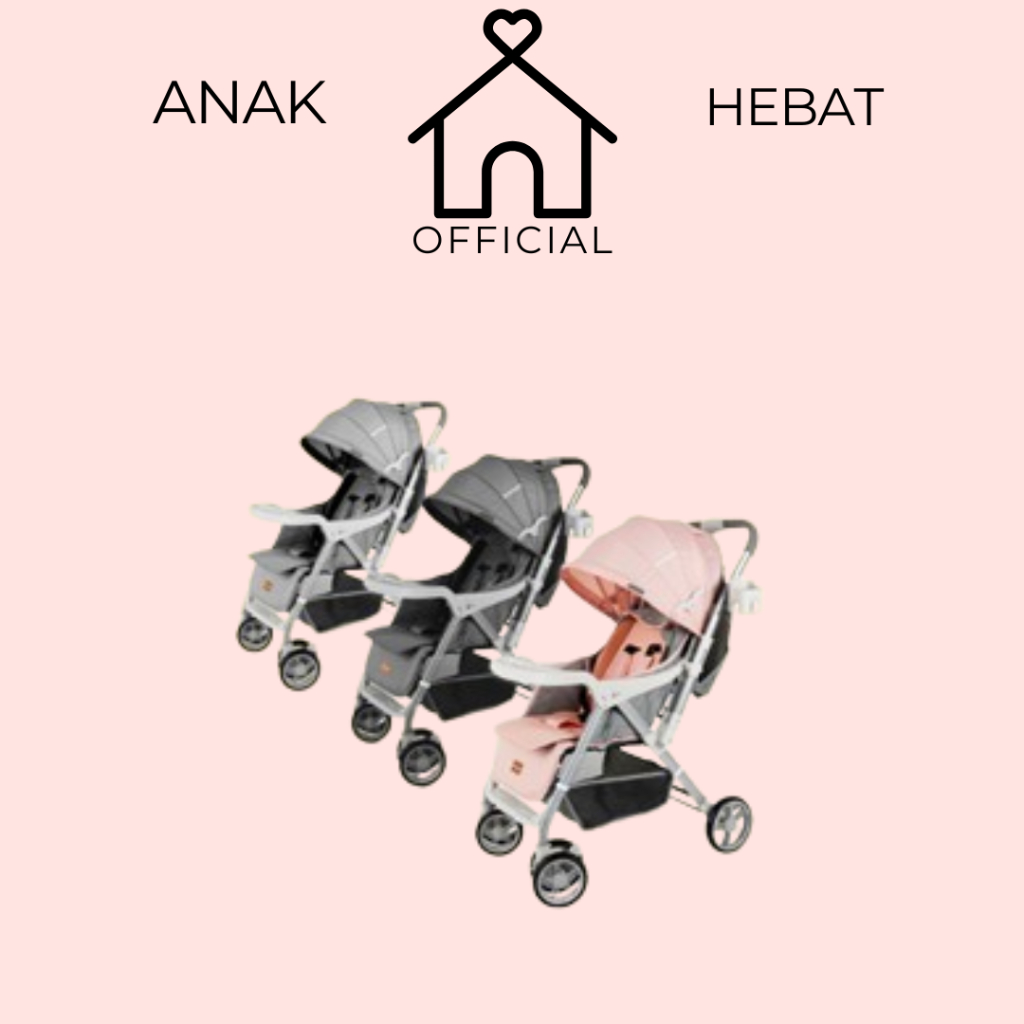 MODEL BARU BABYDOES STROLLER CH 324 ELLOZ CHIC REVERSIBLE