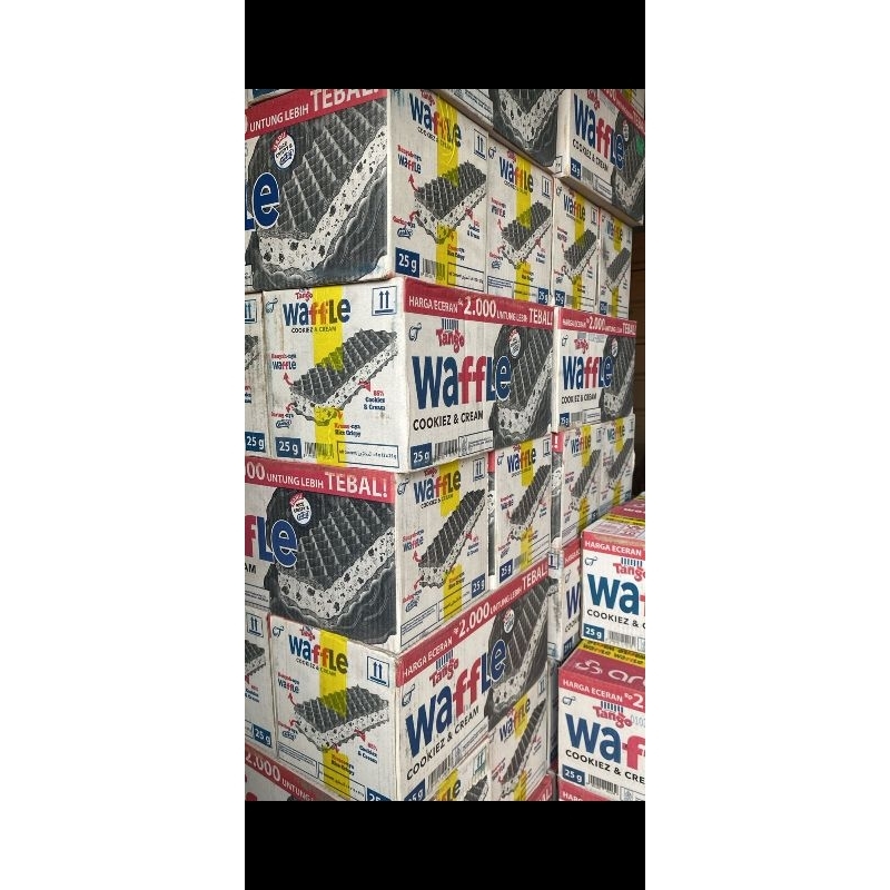 

TANGO WAFFLE 1 DUS ISI 6 BOX TOTAL 72PCS ECER 2000/PCS