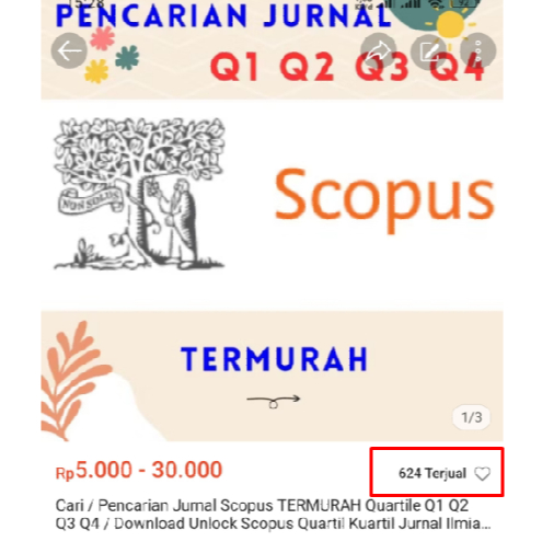 Cari / Pencarian Jurnal Scopus TERMURAH Quartile Q1 Q2 Q3 Q4 / Download Unlock Scopus Quartil Kuarti