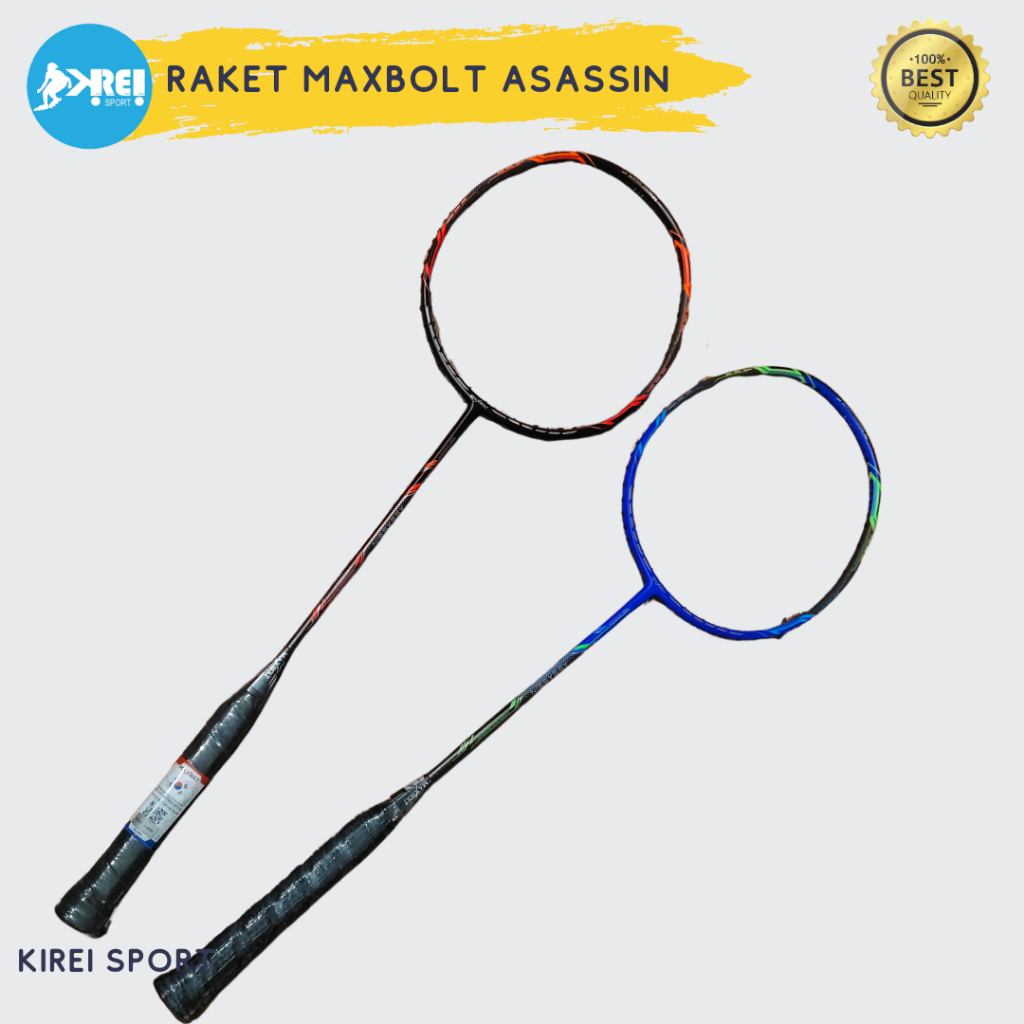 Raket Badminton Maxbolt Assassin Bulutangkis Original