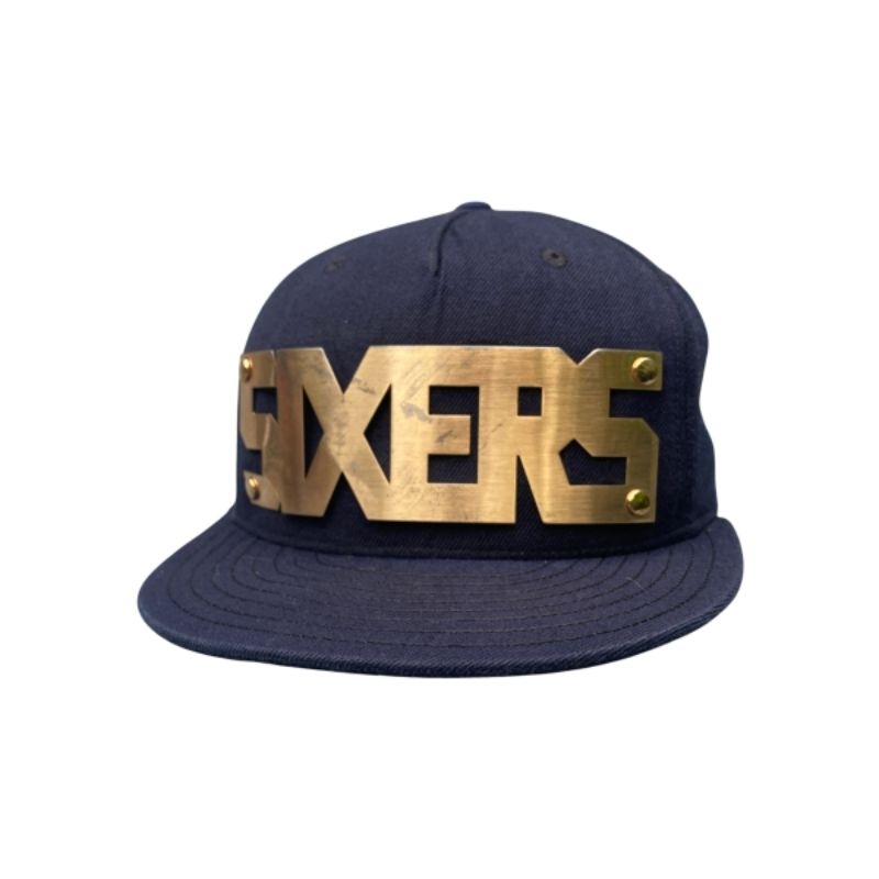 Topi Snapback NBA Sixers Dark Navy OSFA Second Original Murah