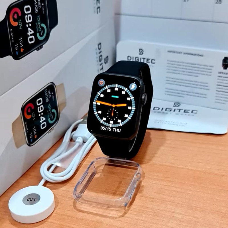 Jam Tangan Smartwatch Digitec Vision Mini Original Strap Rubber