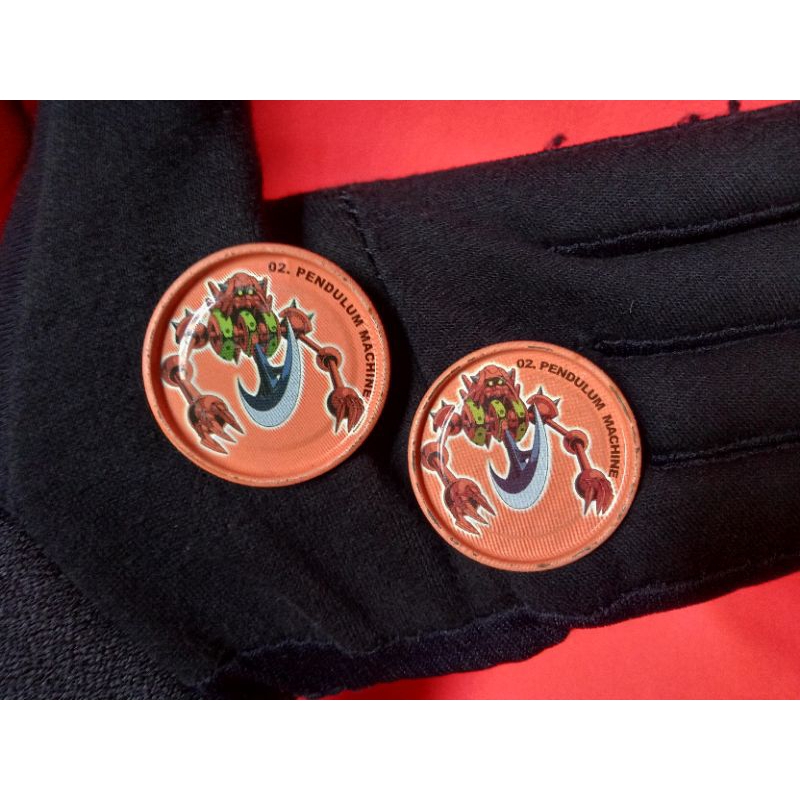 Mainan Tazos Yu-Gi-Oh Metalix : PENDULUM MACHINE (nomor 02)