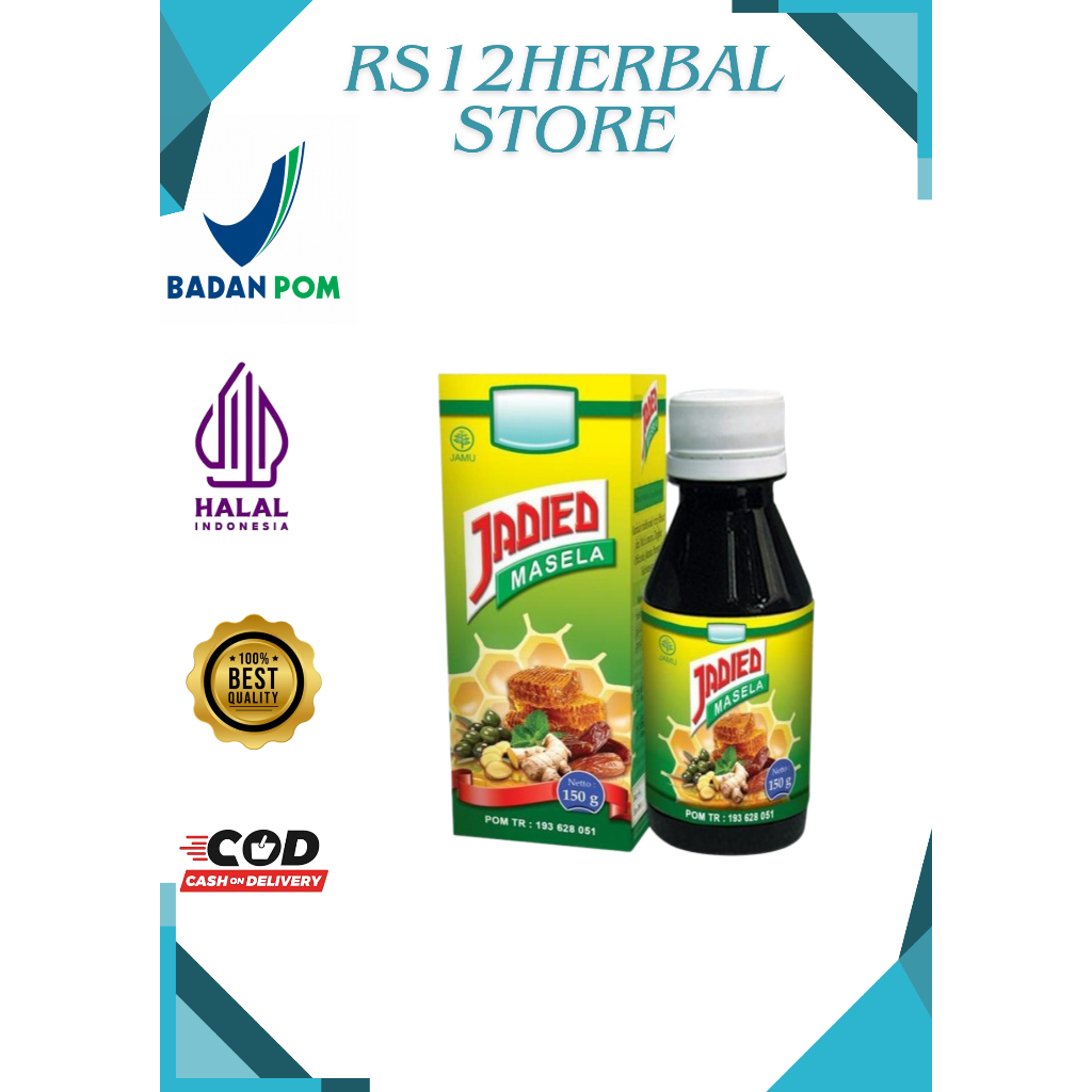 

Jadied Masela Original Sehat Lambung Maag Asam Lambung 150gr