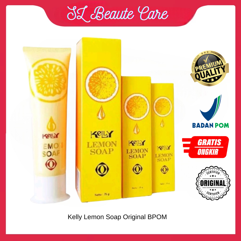 Kelly Lemon Soap Original BPOM