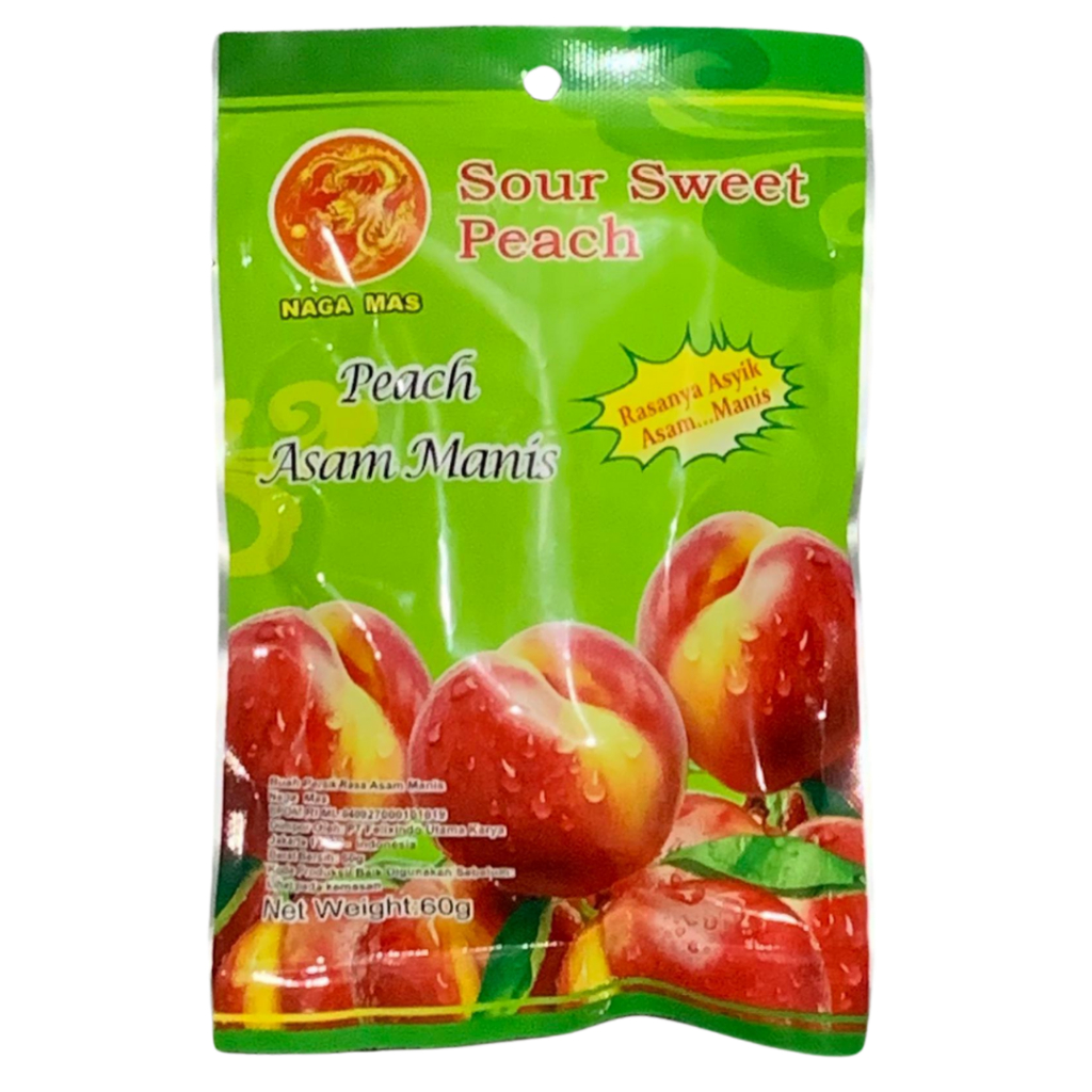 

Manisan Sour Sweet Peach 60 gram | Peach Potong Asam Manis | Manisan Peach Imlek | Manisan Imlek | Manisan Buah Persik Potong| Makanan Imlek