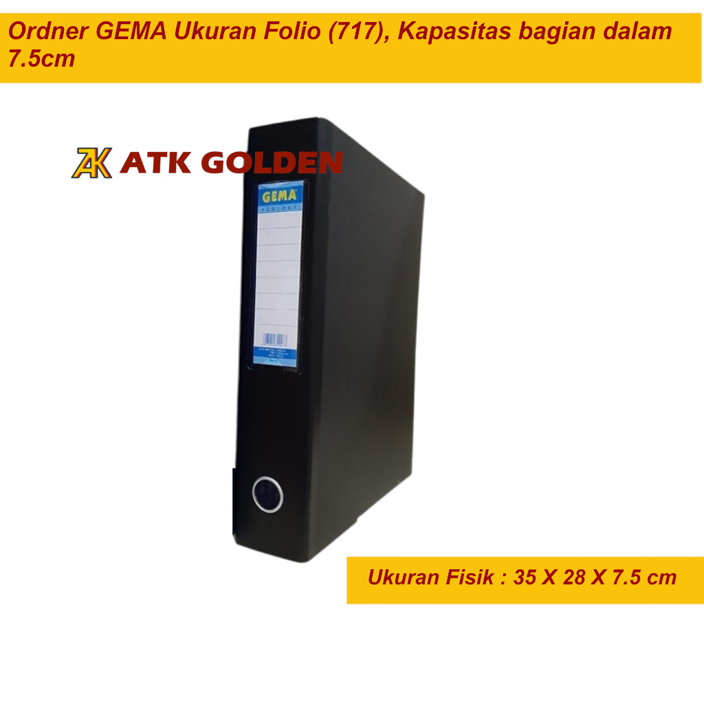 

Ordner Ukuran Folio Gema (717)