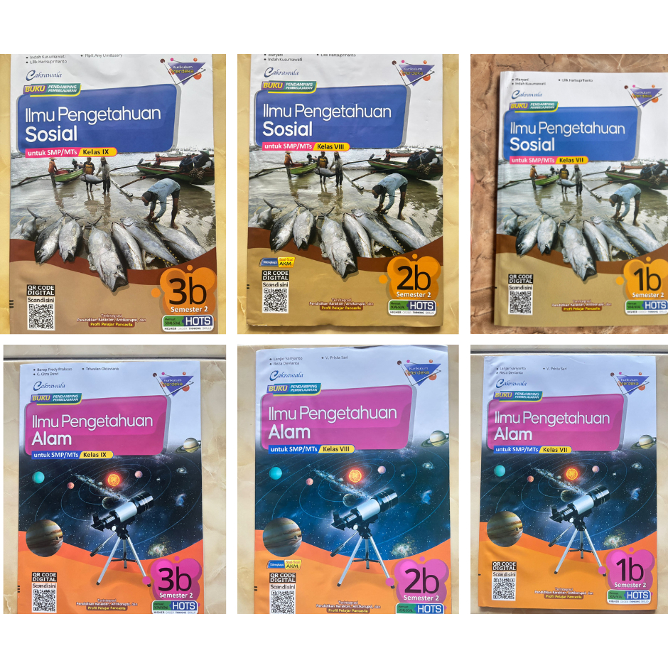 LKS IPA & IPS KELAS 7, 8, 9 UNTUK SMP/MTs SEMESTER 2 KURIKULUM MERDEKA