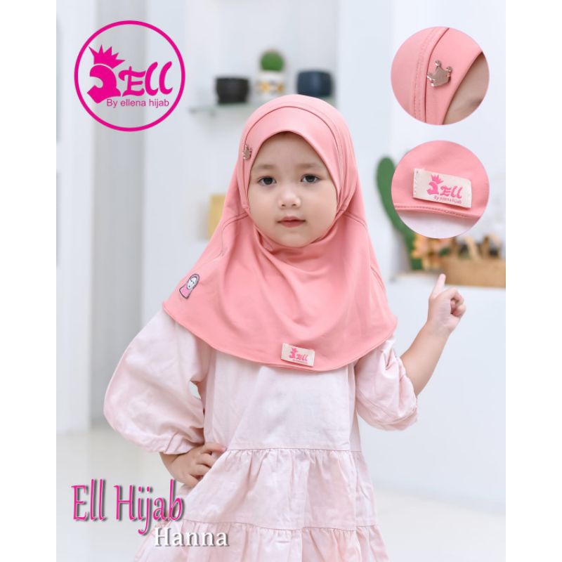 HIJAB BERGO HANNA ORIGINAL ELL HIJAB