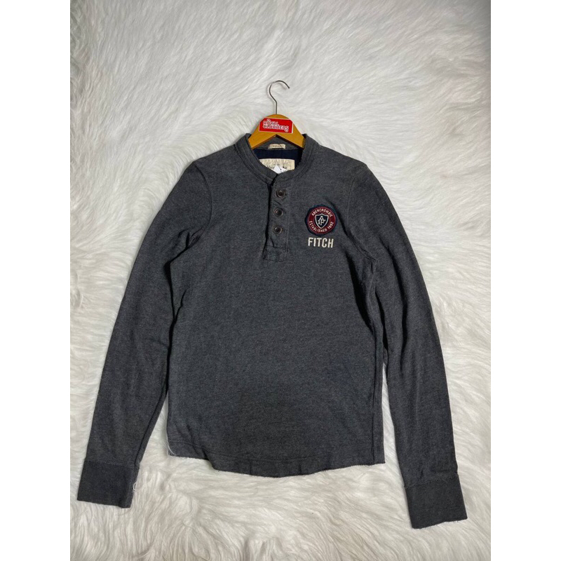 half button Abercrombie second (2489) - Hoodie second - hoodie second branded - Jaket Second - Jaket