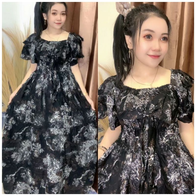 DRES PITA SEMOK MOTIF POHON