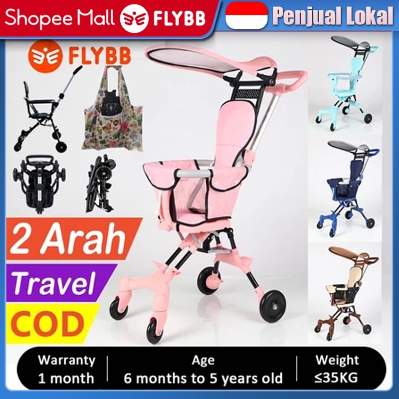 FLYBB Magic Stroller Baby 2 Way Travel Lightweight Foldable
