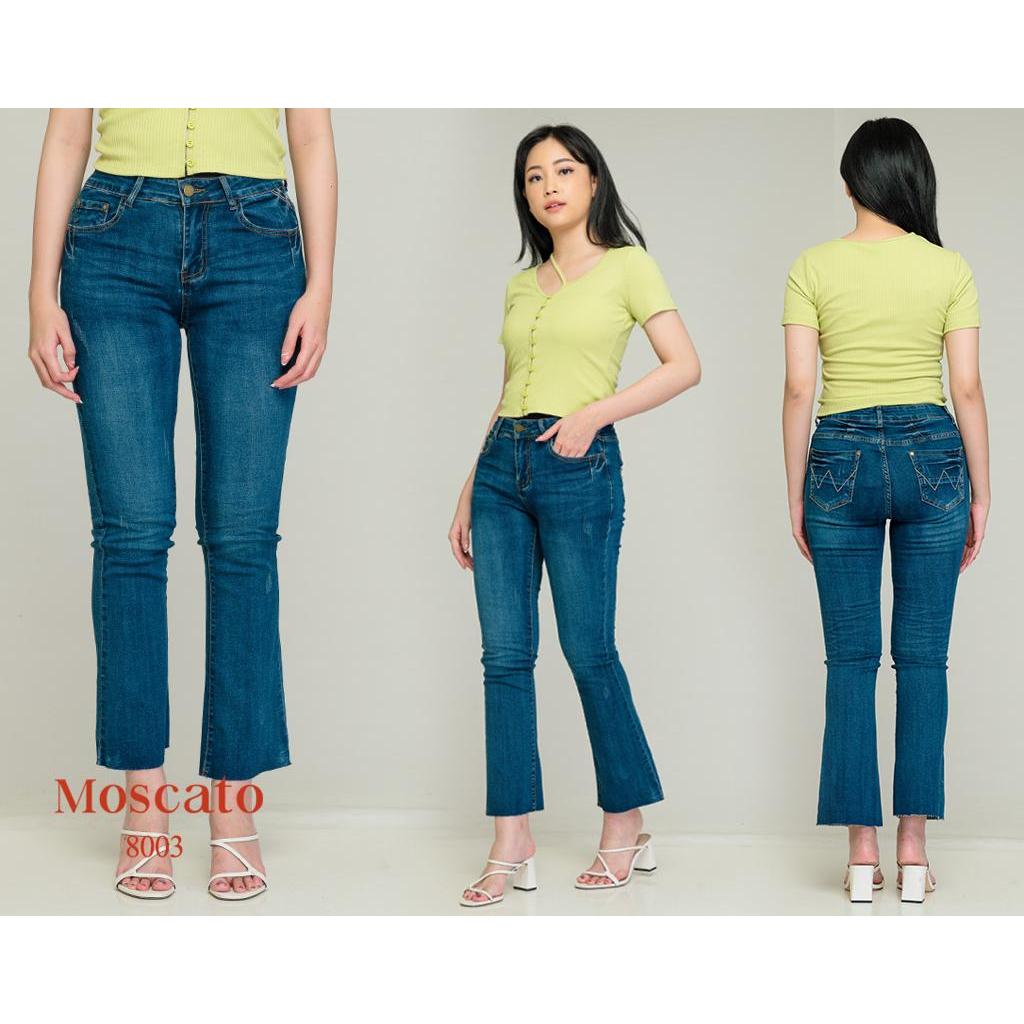 Moscato - Linny Pants / Celana Denim Wanita 8003