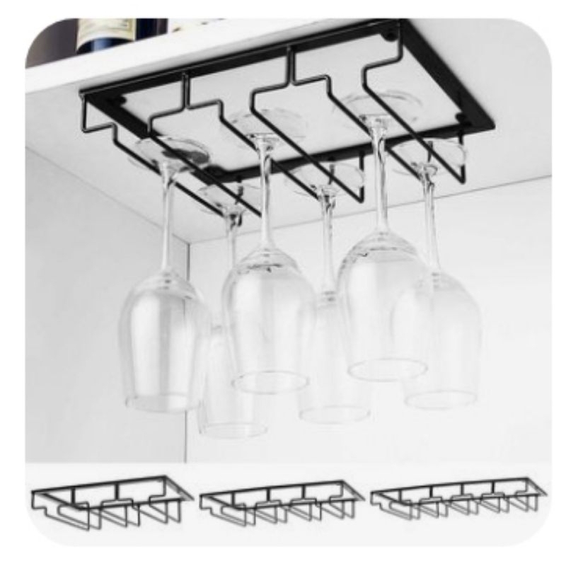 GANTUNGAN GELAS/RAK GELAS GANTUNG. rak gelas gantung mini bar.