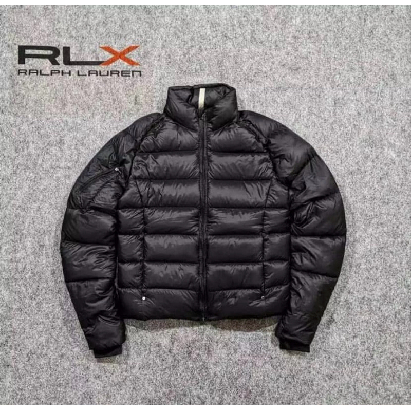 Preloved RLX Jaket Outdoor Puff Bulu Angsa Deffect
