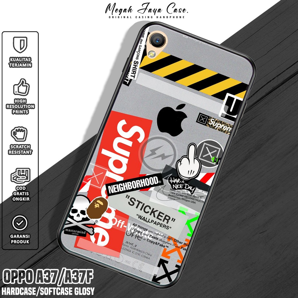 Softcase Oppo A37F / A37 - Casing Hp Oppo A37 / A37F Motif BA - Silikon Hp Oppo A37F - Case OPPO A37