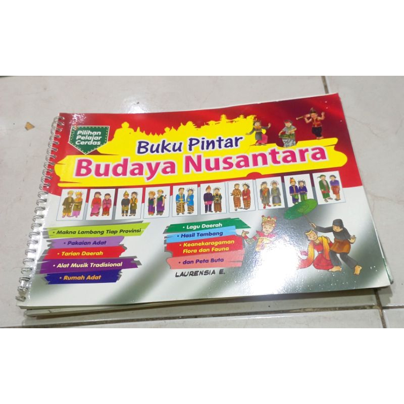 ( OBRAL ) BUKU PENGETAHUAN ANAK // BUKU PINTAR BUDAYA NUSANTARA // ORIGINAL