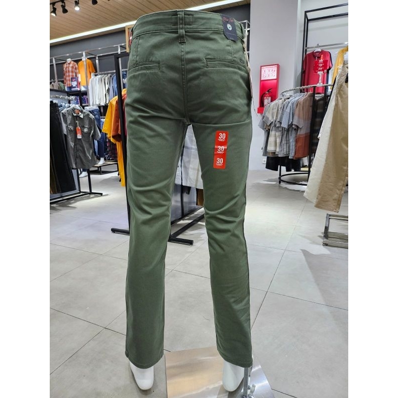 CELANA CHINOS CARDINAL CASUAL SLIMFIT WARNA HIJAU