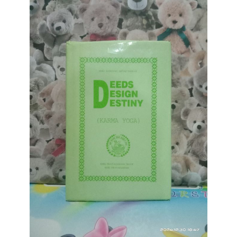 DEEDS DESIGN DESTINY ( Karma Yoga ) Buku Original