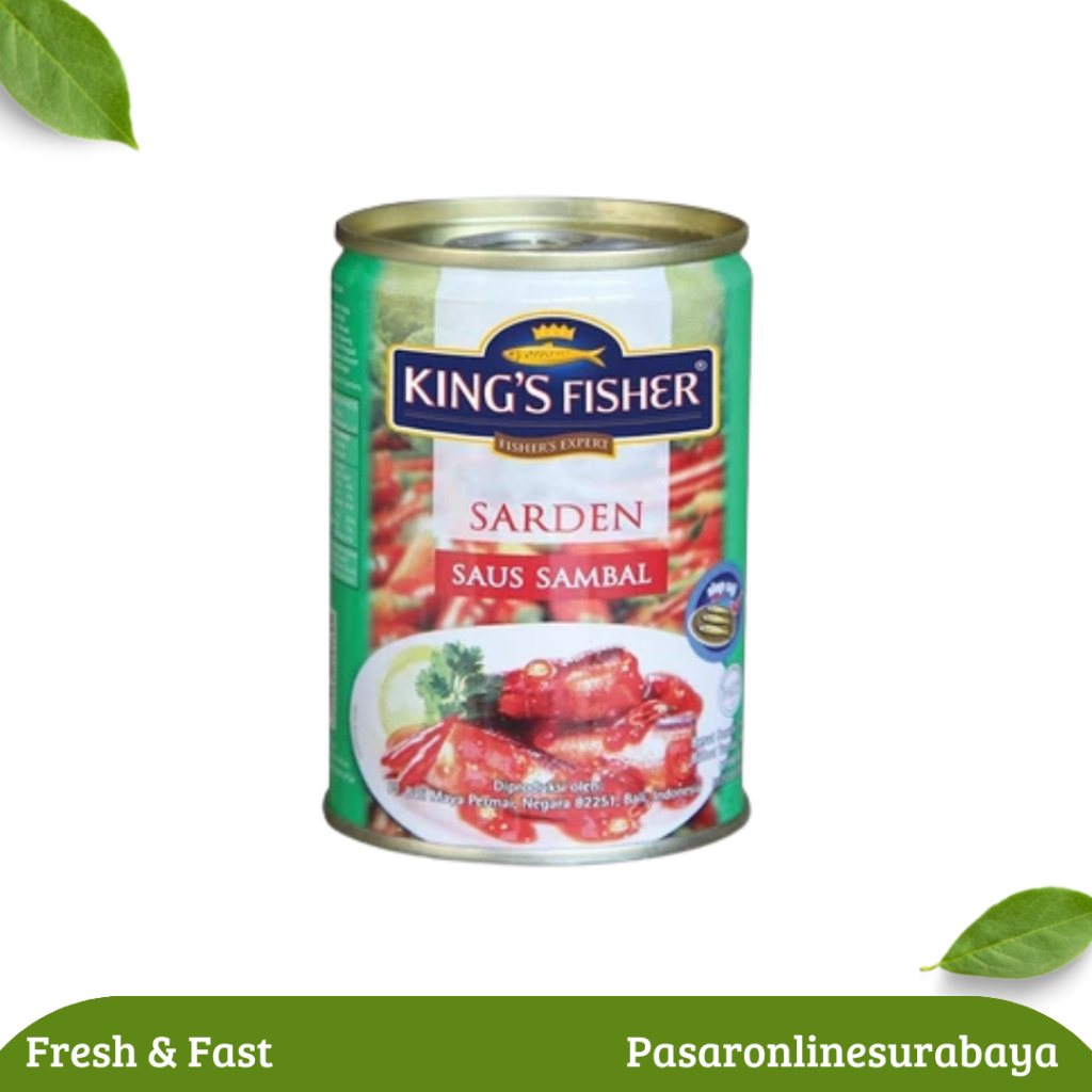 

Kings Fisher Sarden Ikan Sambal 425 Gr