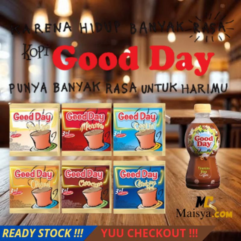 

KOPI GOOD DAY instanst 3in1 20gr (10pcs)