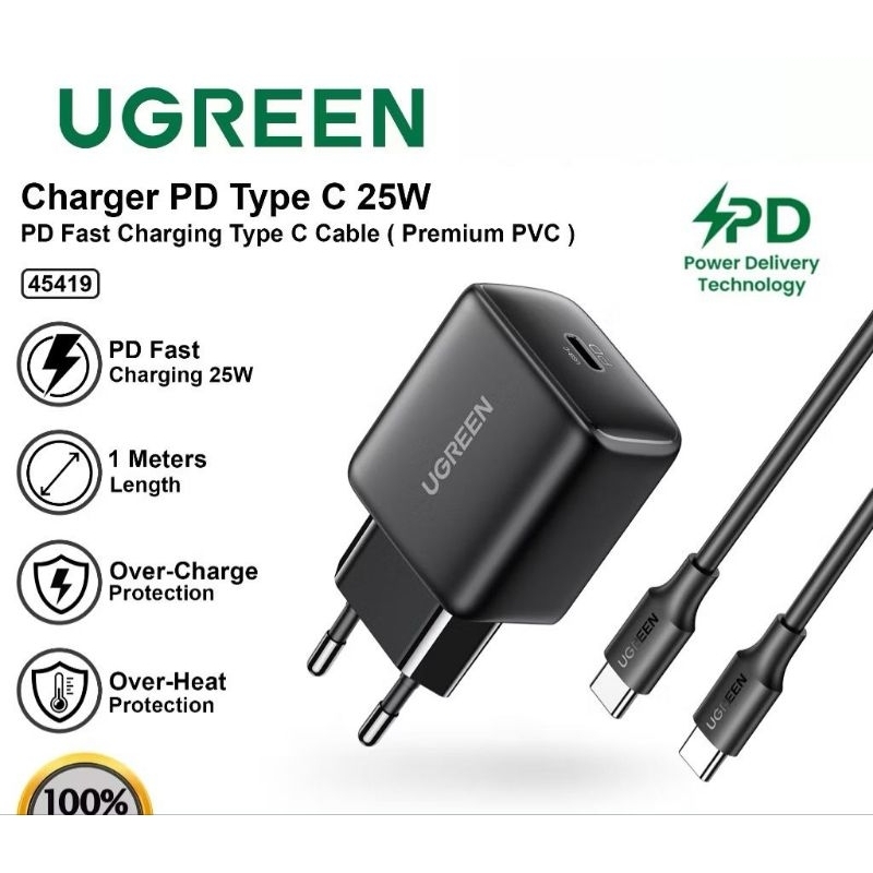 Charger Set Type-C to Type-C UGREEN