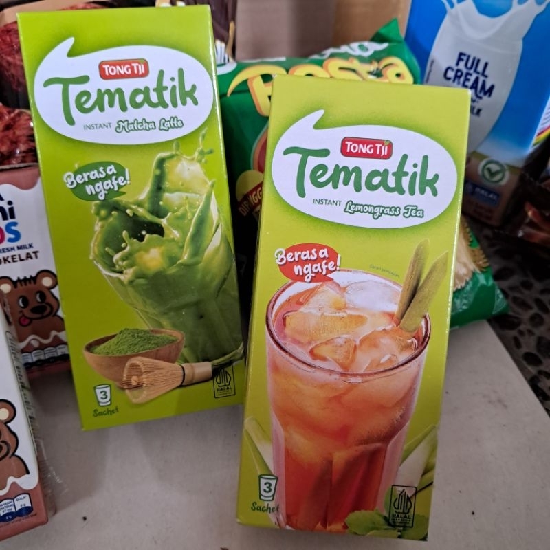 

TONGTJI Teh Matcha 3 s dan All Varian