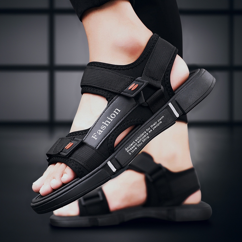 【COD & Krim Hari Ini】- Sandal Gunung Pria Kasual Original Sendal Traveling Outdoor Casual - Sandal P