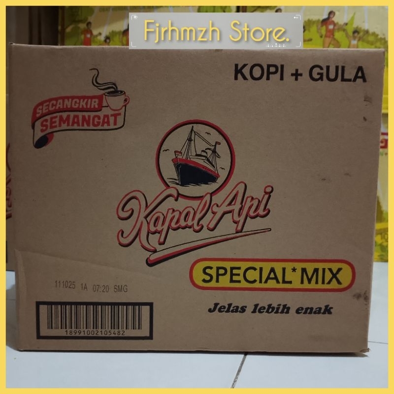 

Kapal Api Special Mix 1 dus 12 Renceng