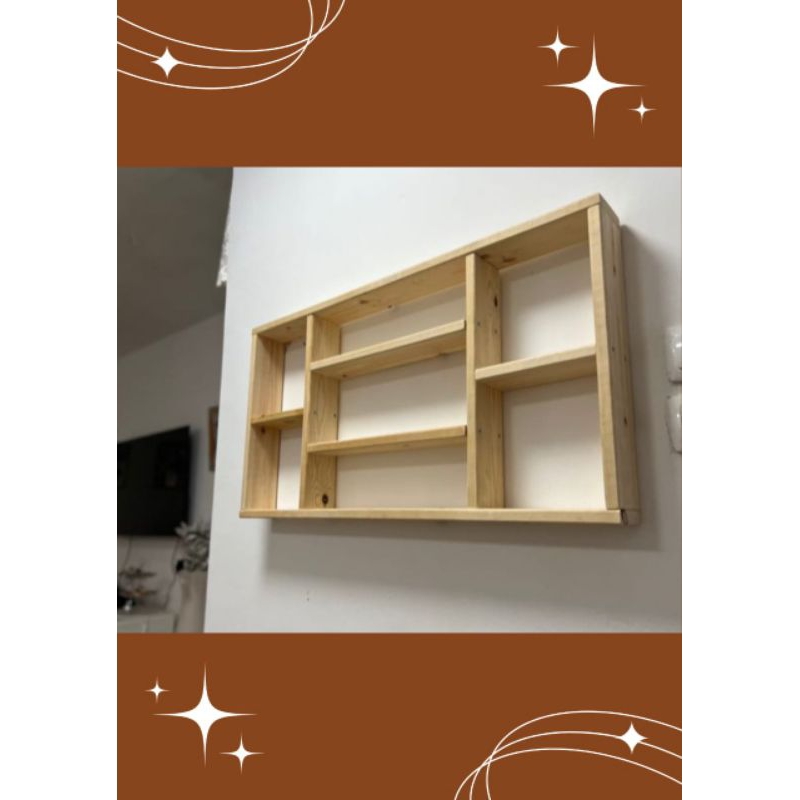 Rak dinding minimalis / rak dapur / rak kayu termurah terlaris
