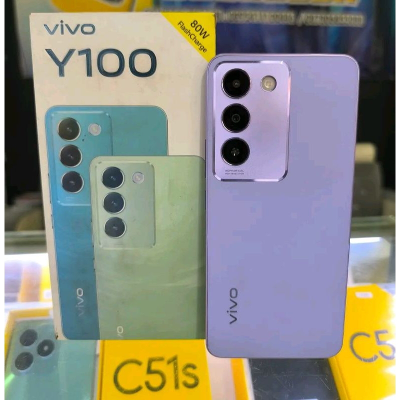 Promo 11.11 sale Handphone Vivo Y100 second original resmi garansi