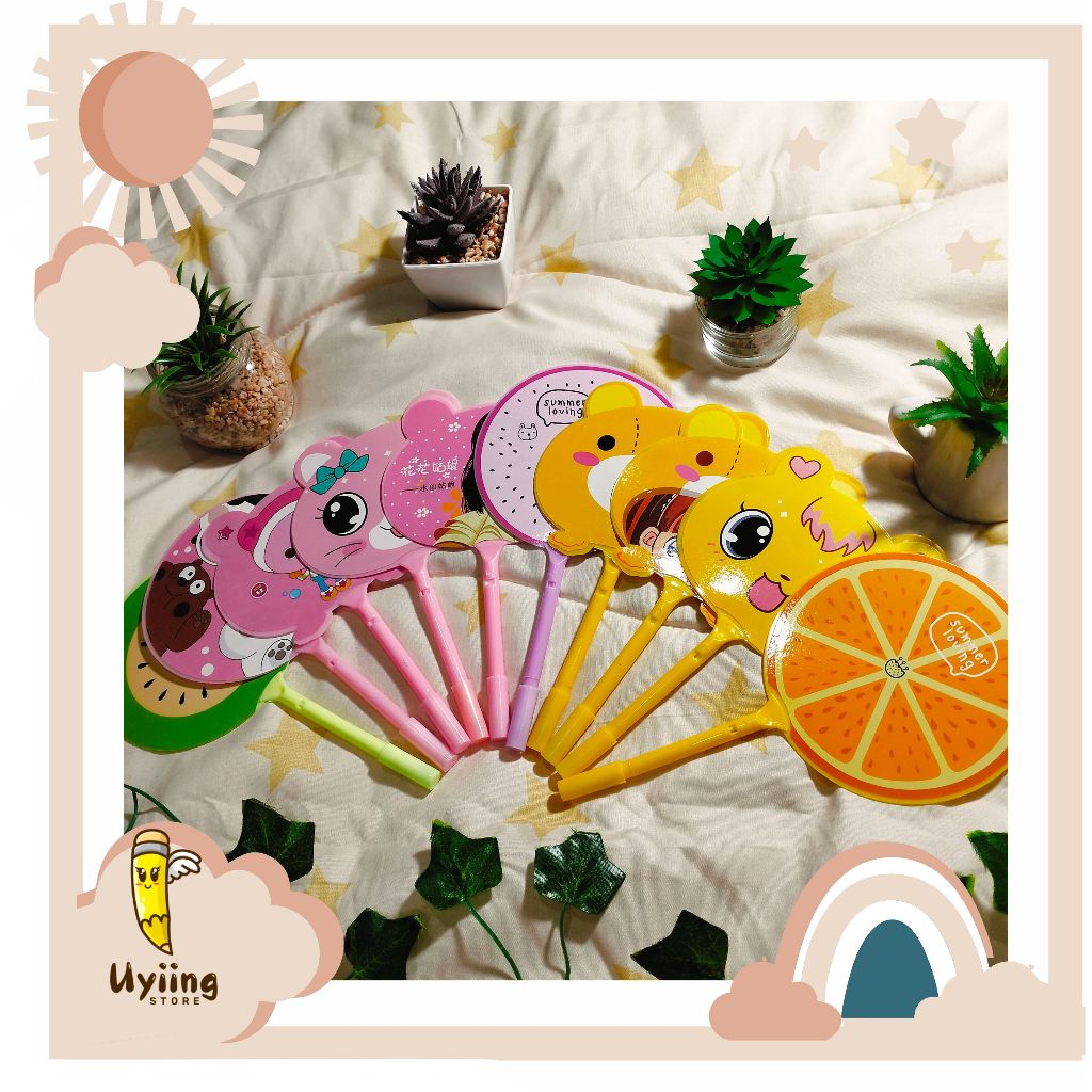 

Pena kipas karakter lucu