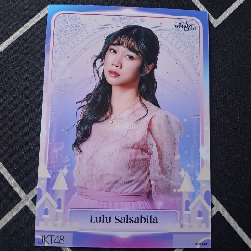 Photopack wonderland Lulu Salsabila JKT48