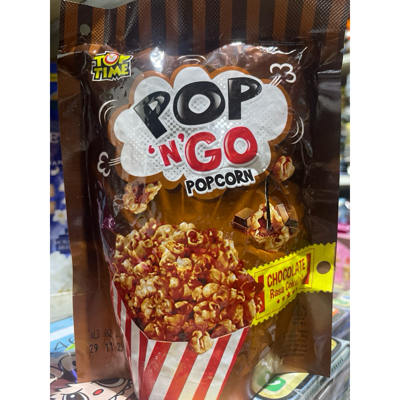 

POP CORN RASA COKLAT