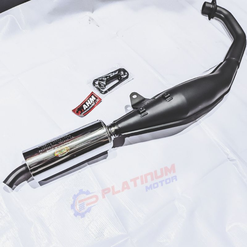 knalpot 2 tak AHM ORIGINAL FIZ R, SATRIA 2 TAK