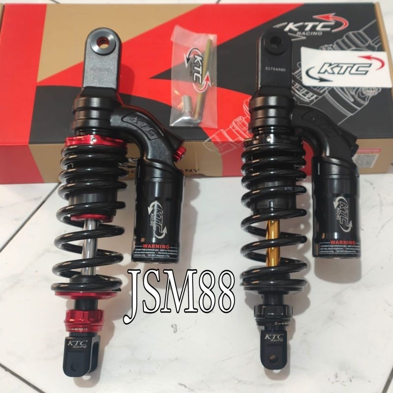 Shockbreaker Shock Ktc Racing Evo 310mm Mio Fino Xeon Fazzio Yamaha Gear Beat karbu Scopy karbu Vari